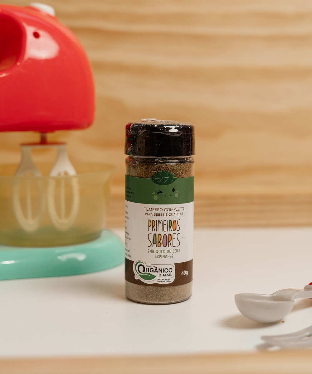 Tempero Primeiros Sabores – Espinafre