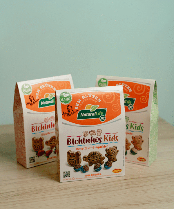 Biscoitinho Bichinhos Kids de Morango - Imagem 2