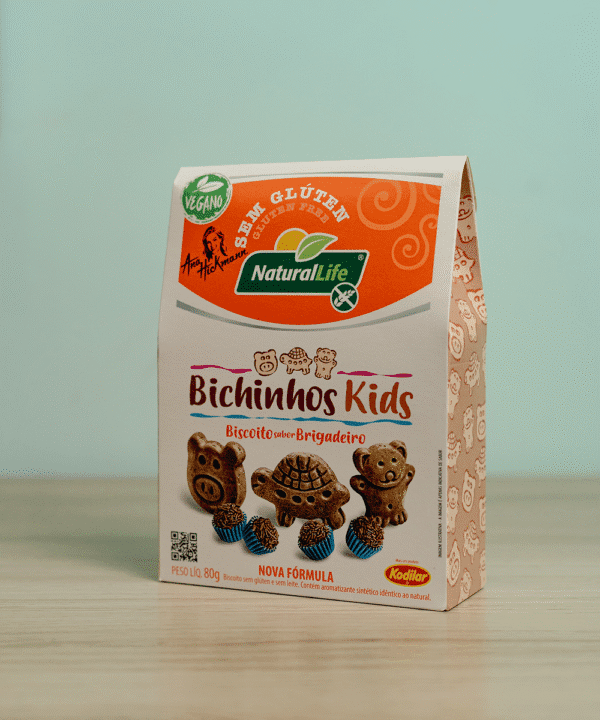 Biscoitinho Bichinhos Kids de Brigadeiro
