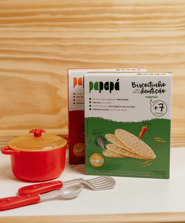 Biscoito Infantil de Vegetais
