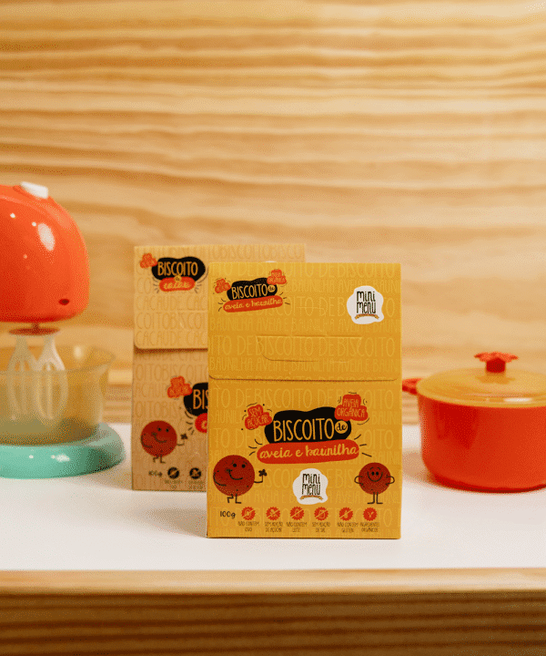Biscoito de Aveia Mini Menu