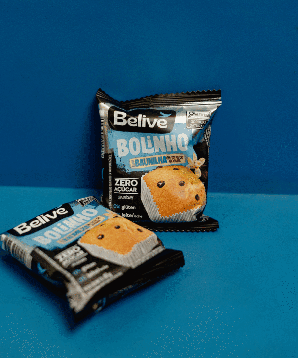 Bolinho de Baunilha Sem Açucar