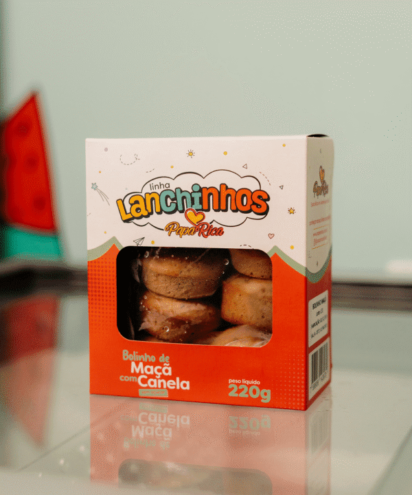 Bolinho de Maça com Canela
