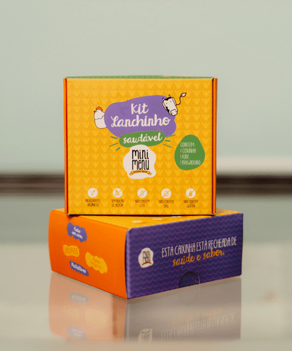 Kit Lanchinho - Coxinha, Kibe e Brigadeiro