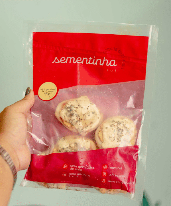 Mini Pizza de Frango