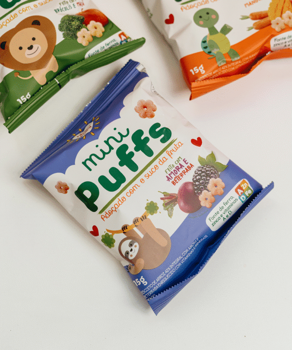 Mini Puffs Amora e Beterraba