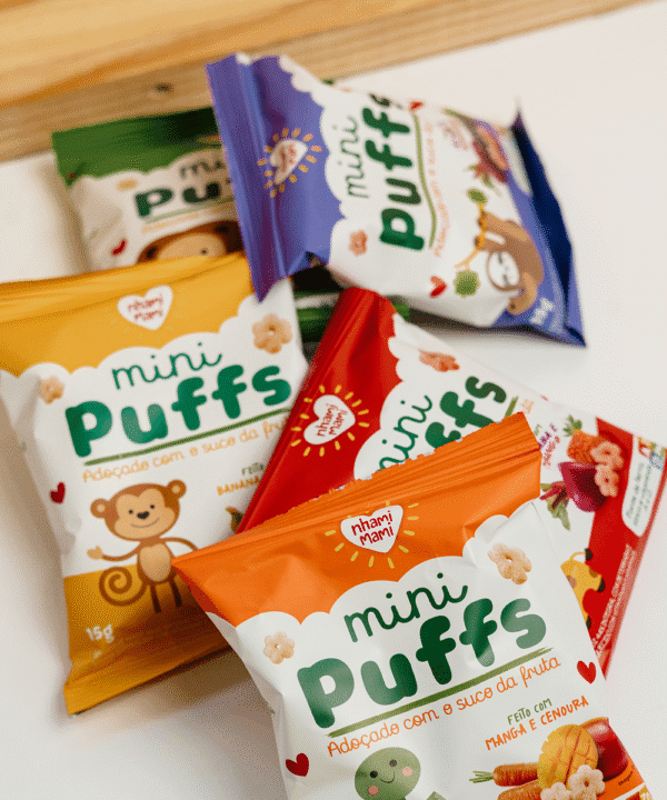 Mini Puffs Manga e Cenoura - Imagem 2