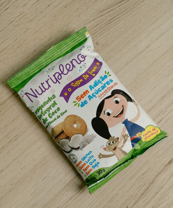 Rosquinha Integral de Coco Sem Açúcar