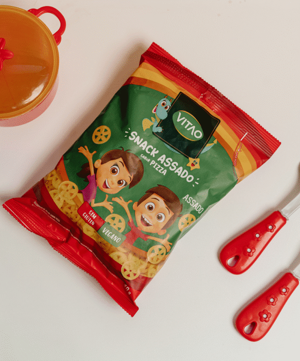 Snack Assado e Vegano de Pizza