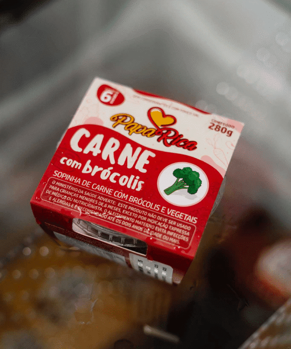 Sopinha de Carne com Brócolis