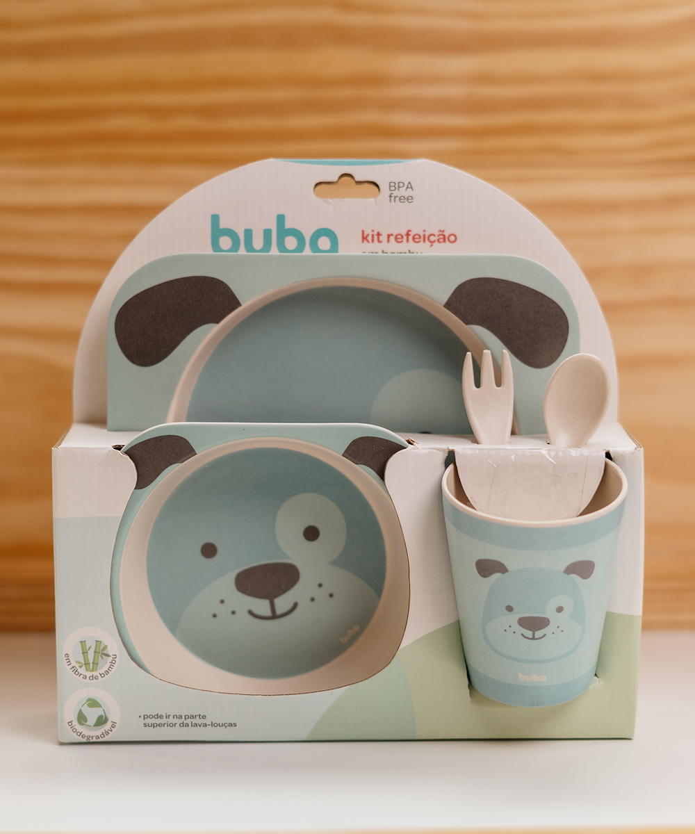 Kit Refeição Bambu – Cachorrinho