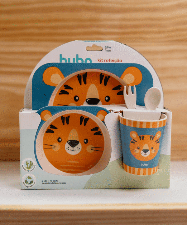Kit Refeição Bambu - Tigre - Imagem 2