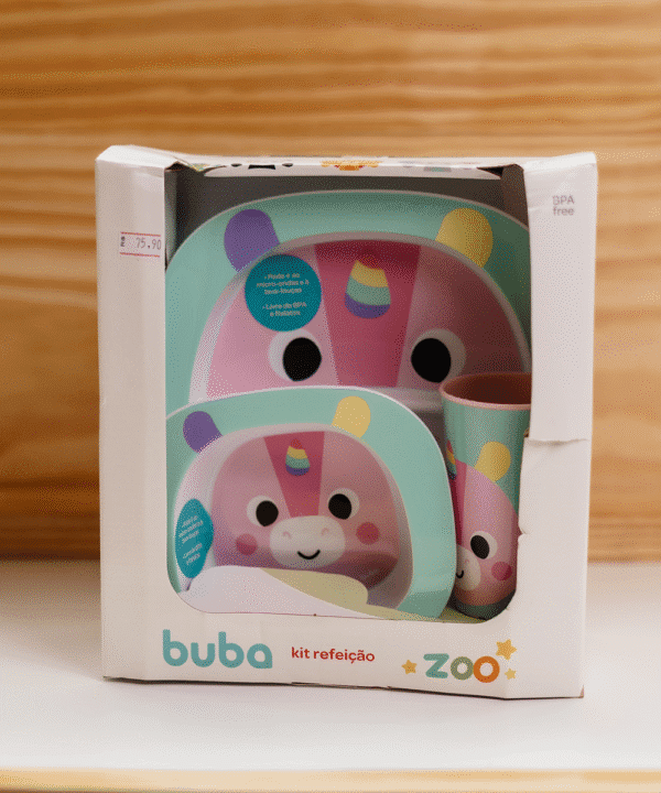 Kit Refeição BubaZoo Unicórnio