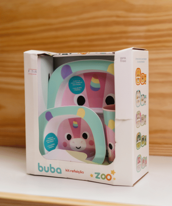 Kit Refeição BubaZoo Unicórnio - Imagem 2