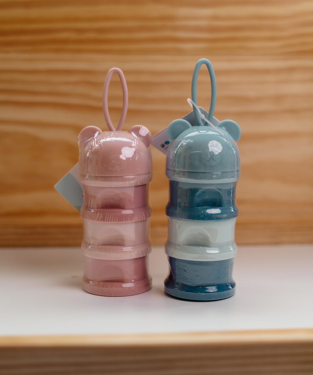 Potes Empilháveis para Leite em Pó e Snacks