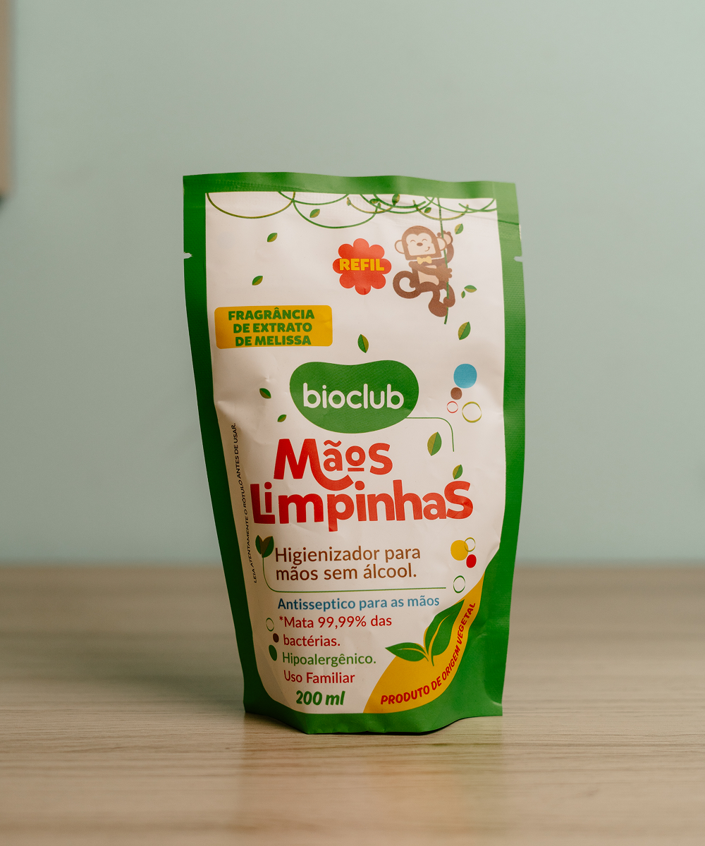 REFIL Higienizador de Mãos Sem Álcool