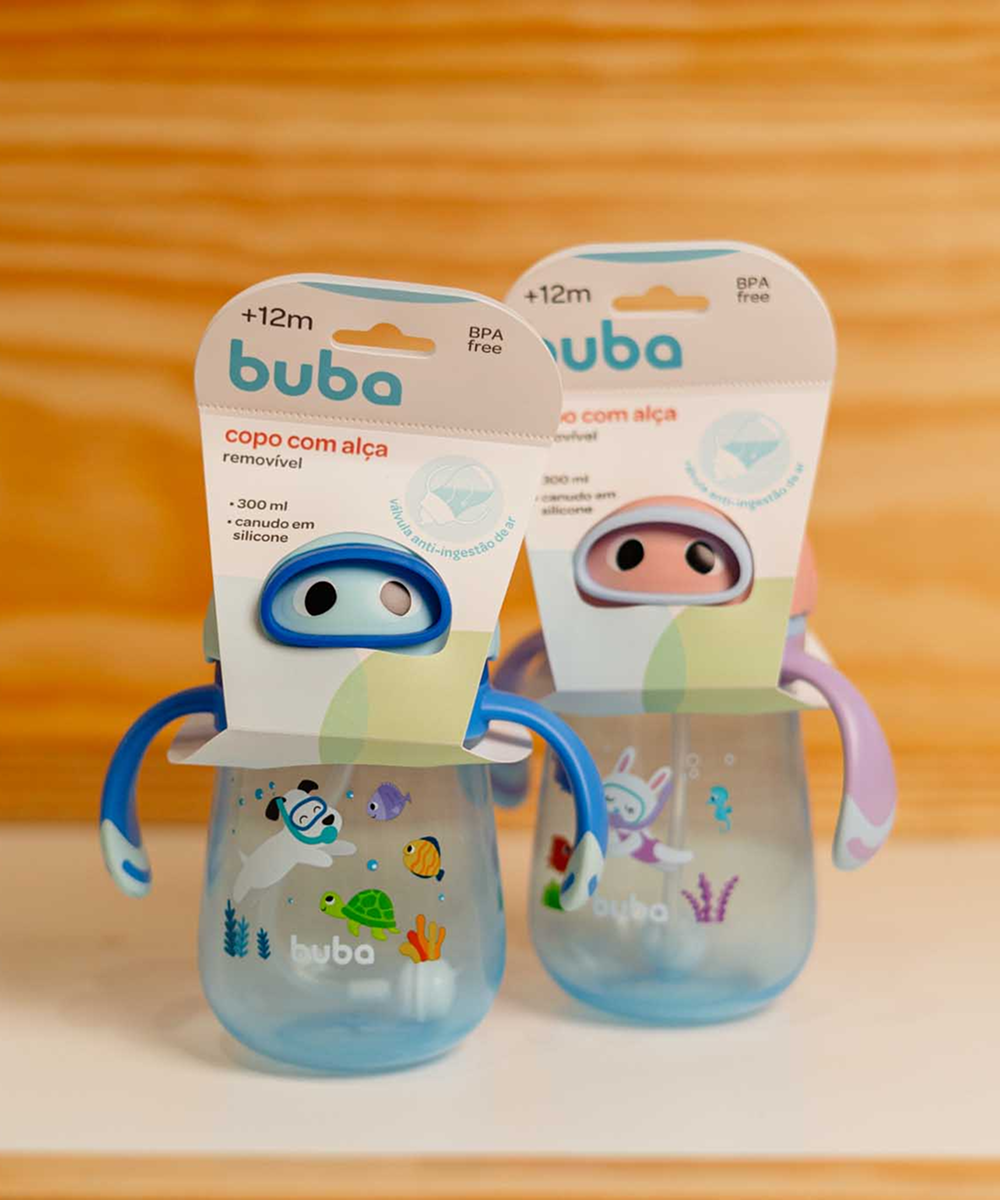 Copo com Válvula Anticólica Mergulho