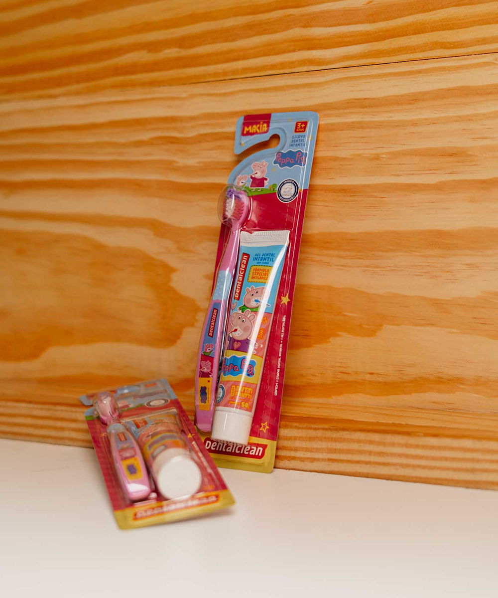 Escova + Gel Dental Peppa Pig (+3 anos)
