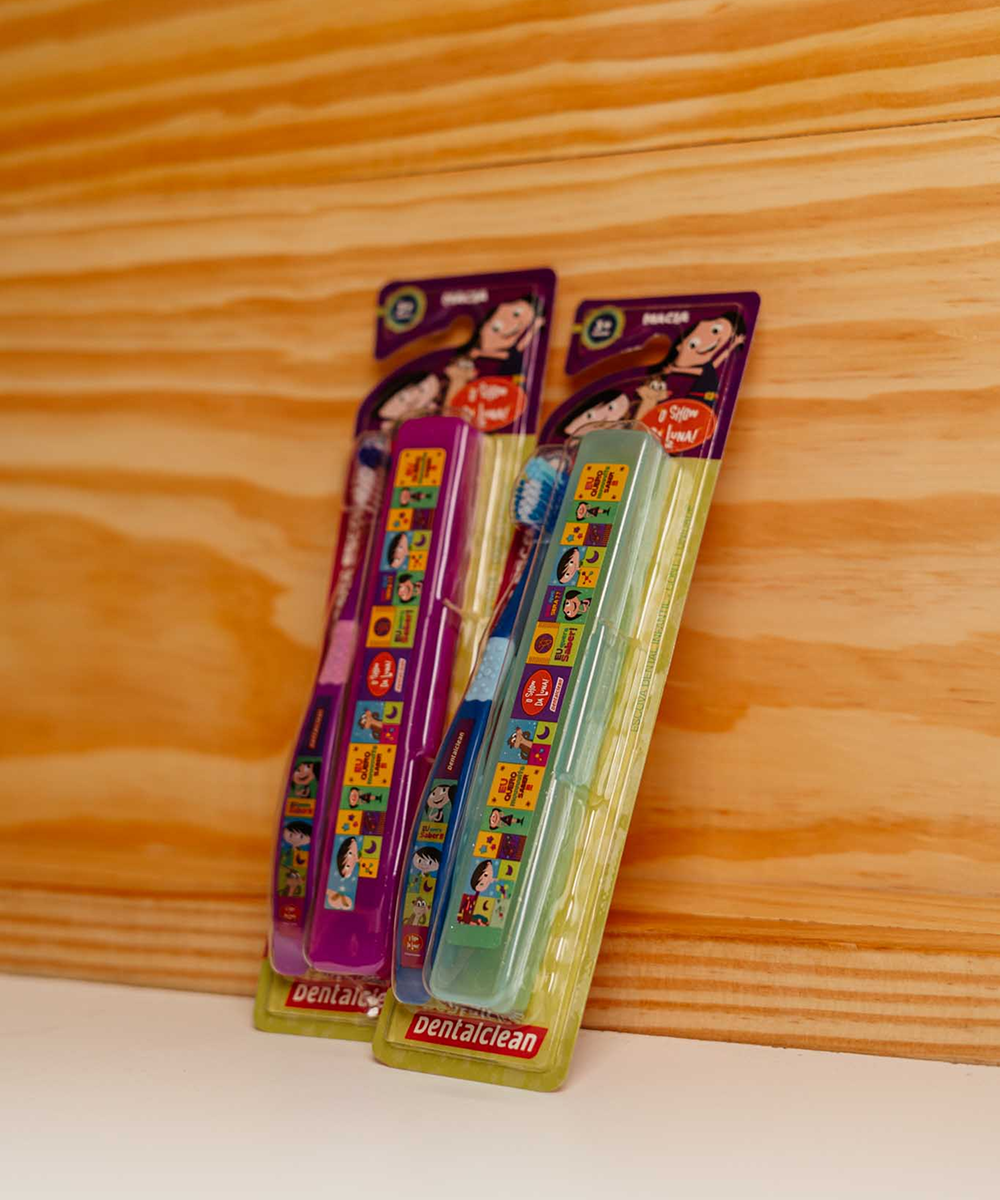 Escova de Dente O Show da Luna – Escova e Estojo (+3 anos)