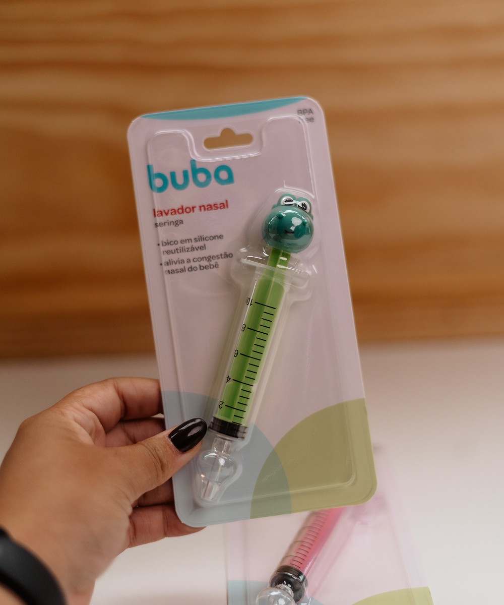 Lavador Nasal Seringa Dino Buba