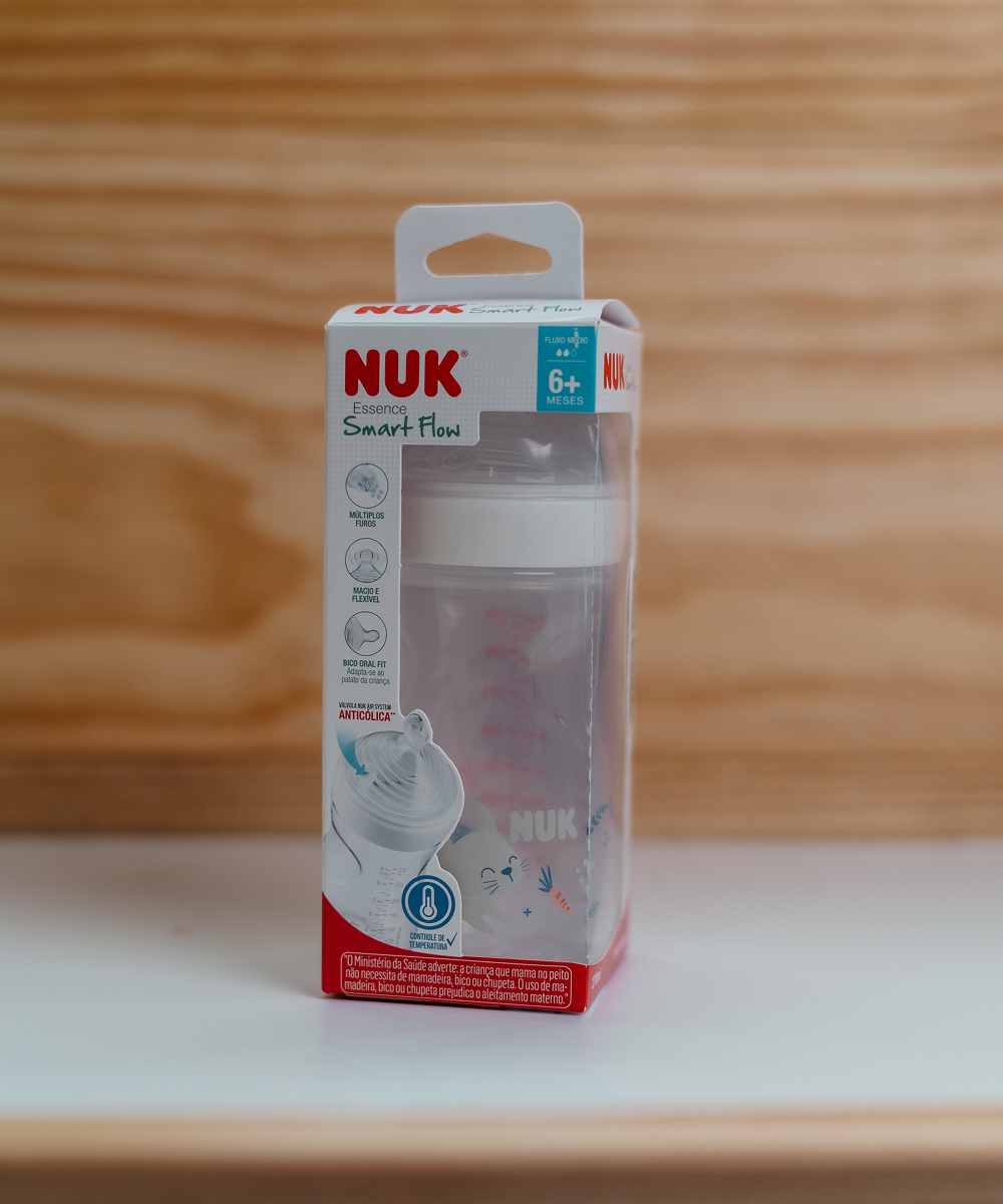 Mamadeira NUK Anticólica Essence Smart Flow – 270ml