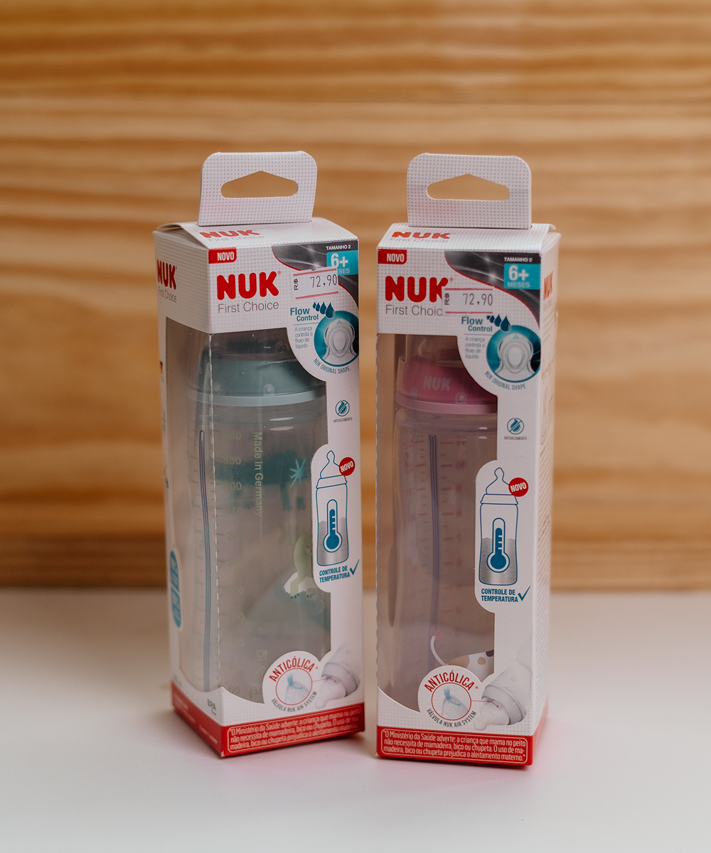Mamadeira First Choice Controle Temperatura NUK – 360ml
