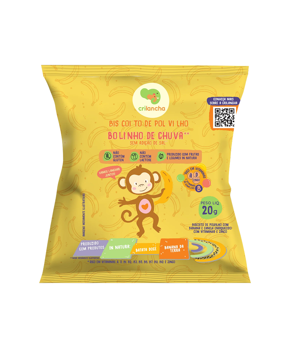 Biscoito de polvilho – Bolinho de Chuva